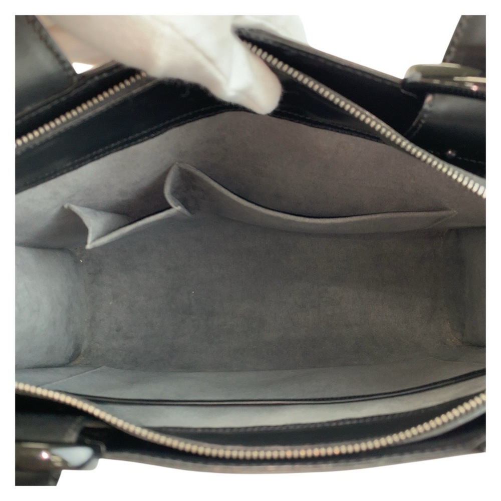 LOUIS VUITTON Black Leather Shoulder Bag - Picture 9 of 10